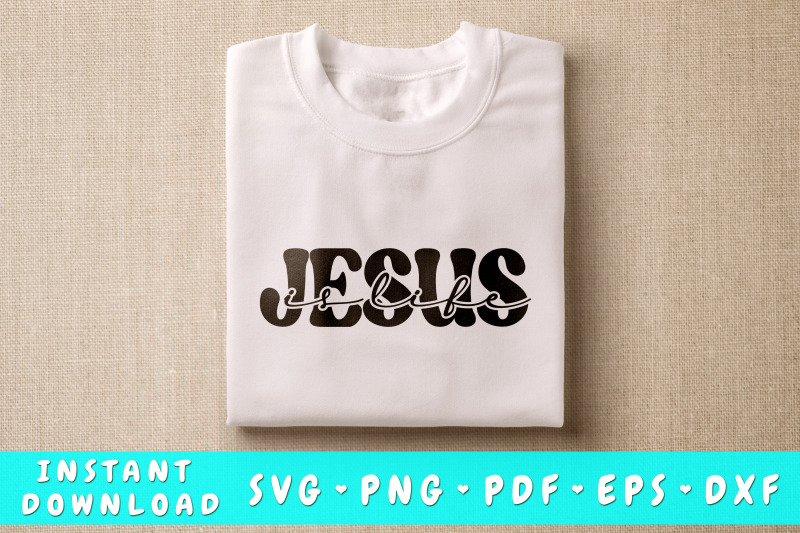 jesus-is-life-svg