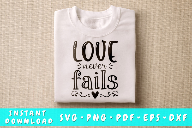 love-never-fails-svg