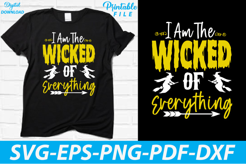 funny-halloween-witch-t-shirt-design-vol-2