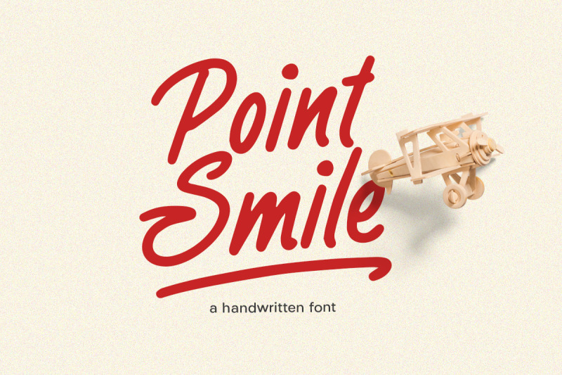 point-smile-a-handwritten-font