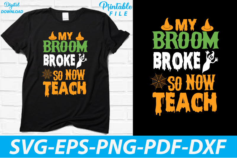 teacher-halloween-sublimation-design