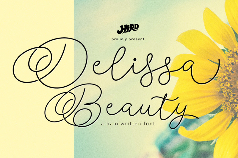delissa-beauty-handwritten-font