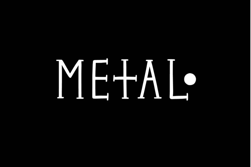 metal-font