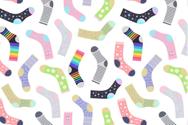 socks-sticker-set-amp-pattern