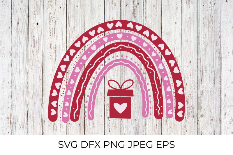 cute-red-pink-rainbow-valentines-rainbow-svg-cut-file