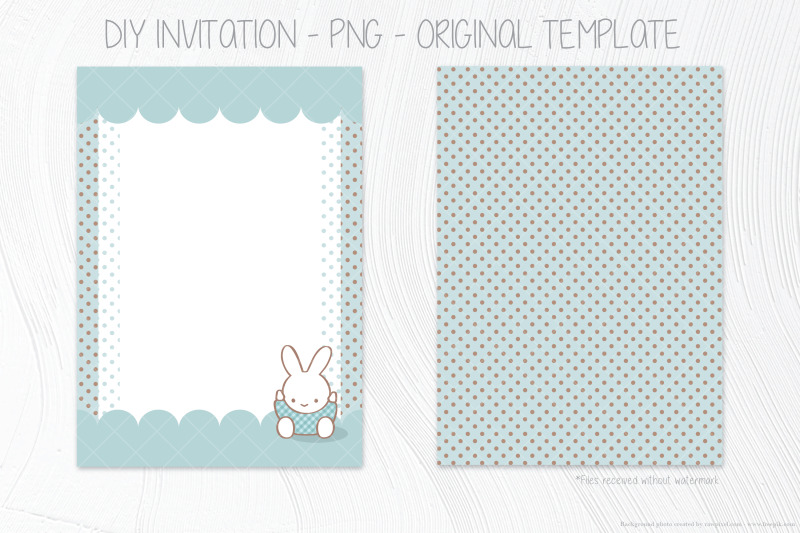 cute-bunny-blue-invitation-template