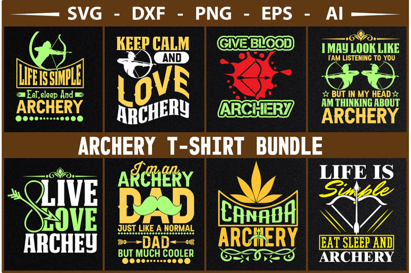 archery-t-shirt-bundle