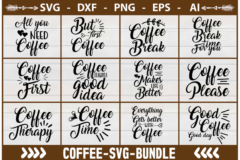 coffee-svg-bundle