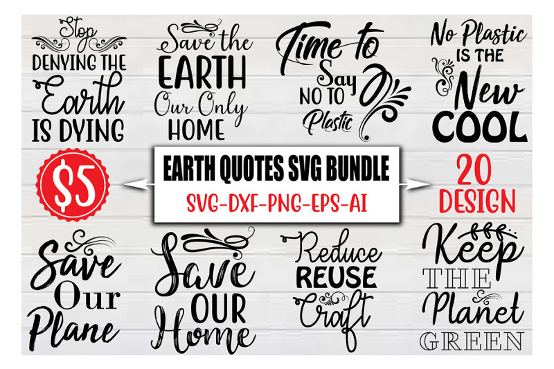 earth-quotes-svg-bundle