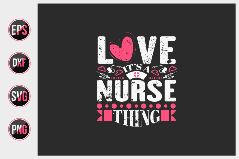 nurse-typographic-slogan-design-vector