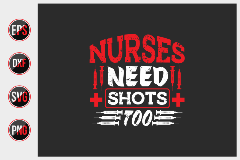 nurse-typographic-slogan-design-vector