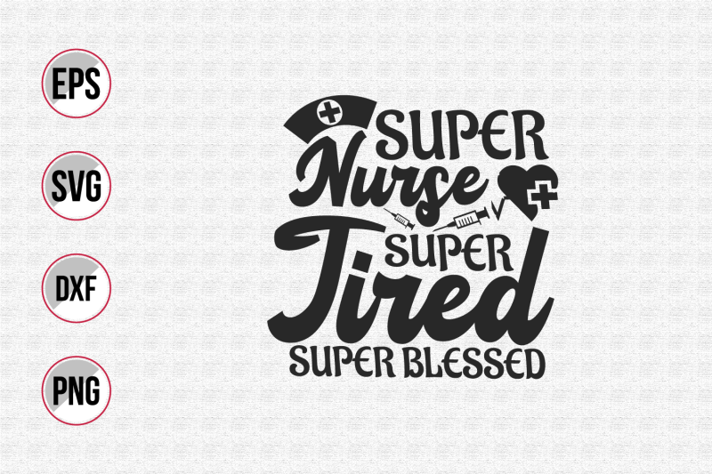 nurse-typographic-slogan-design-vector