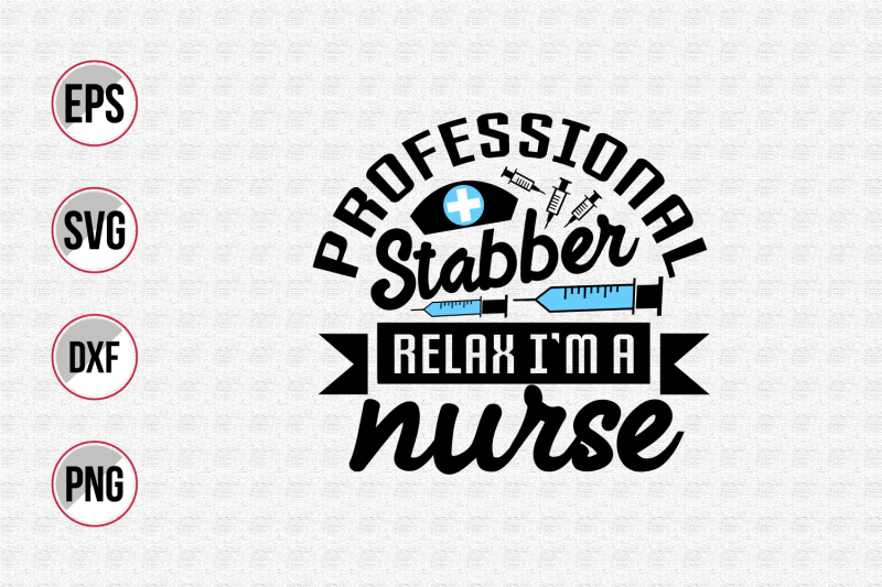 nurse-typographic-slogan-design-vector