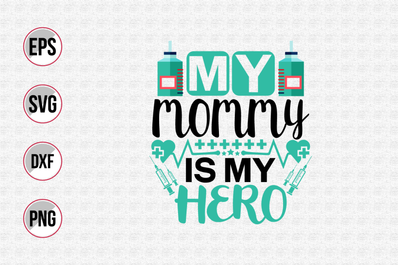 nurse-typographic-slogan-design-vector