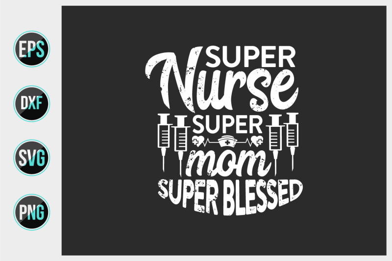 nurse-typographic-slogan-design-vector