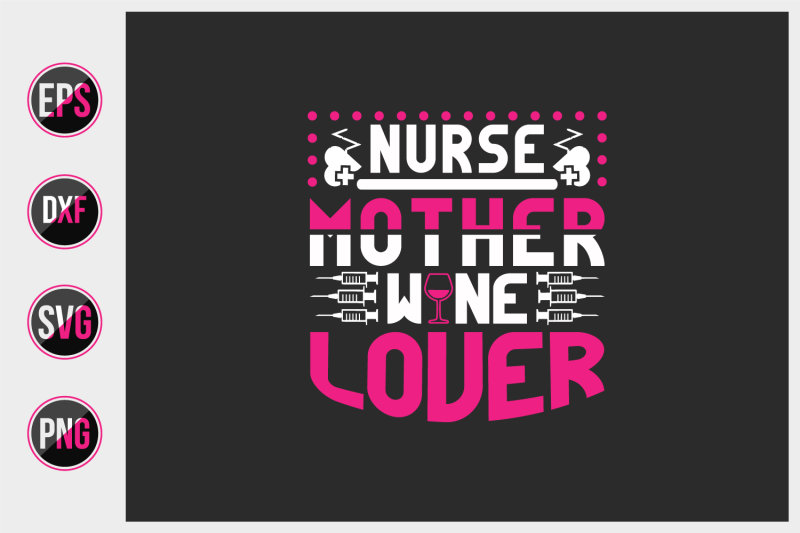 nurse-typographic-slogan-design-vector