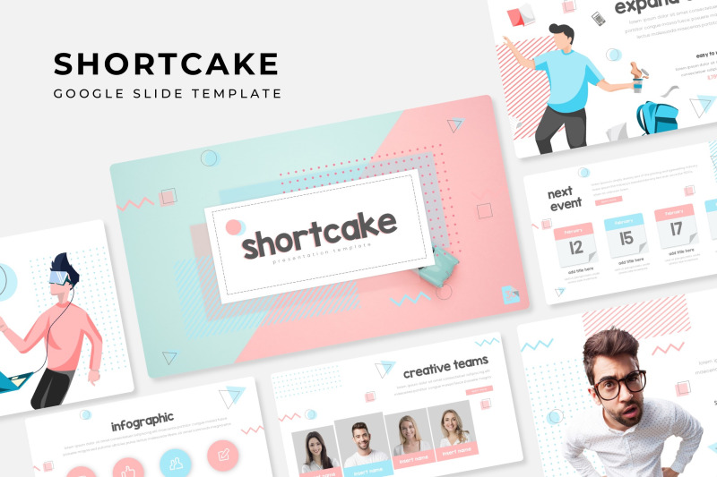 shortcake-google-slide-template