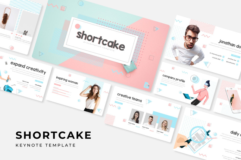 shortcake-keynote-template