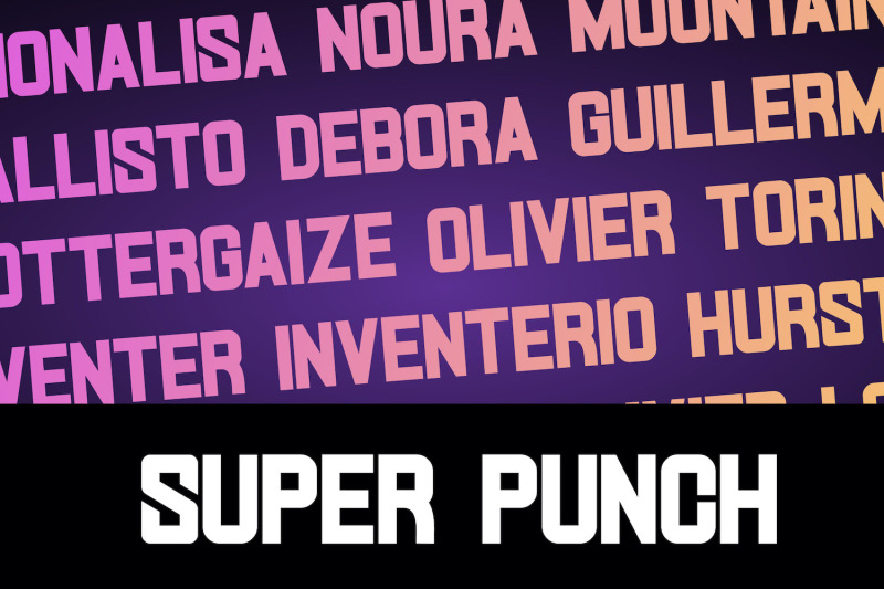 super-punch-futuristic-sans-font