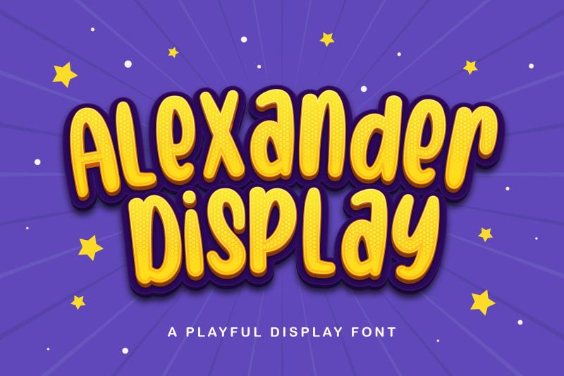 alexander-display-playful-display-font