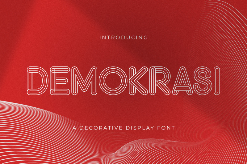 demokrasi-decorative-display-font