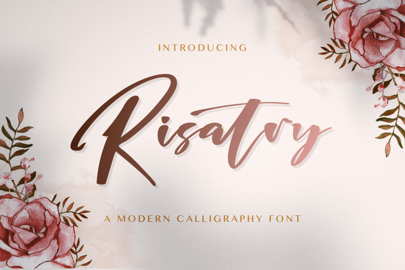 risatry-calligraphy-font