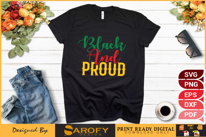 black-and-proud-black-history-month-design-svg-eps