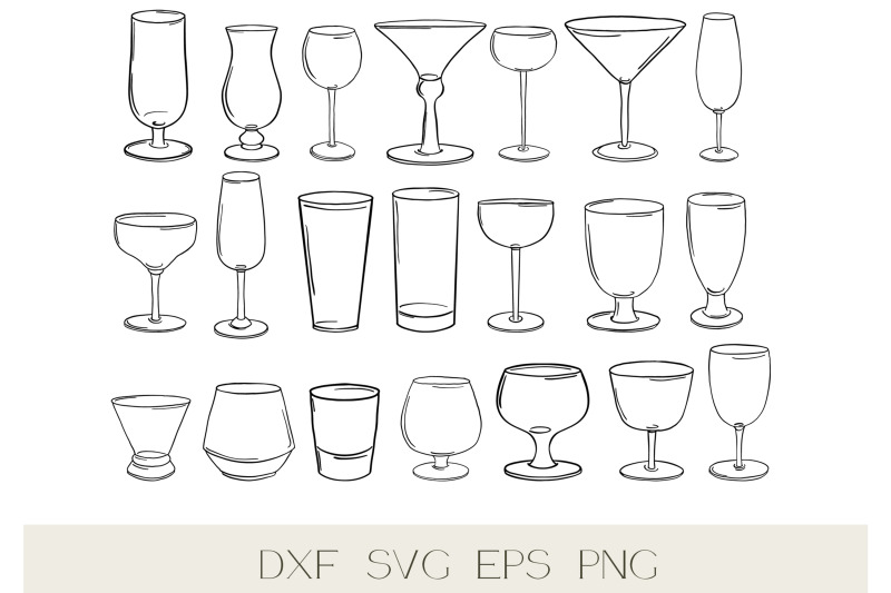 wine-glass-outline-vector-21-styles