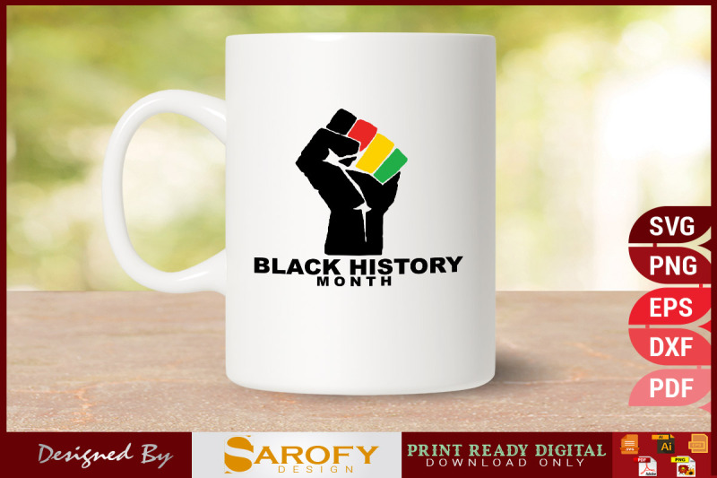 black-history-month-vector-black-hand