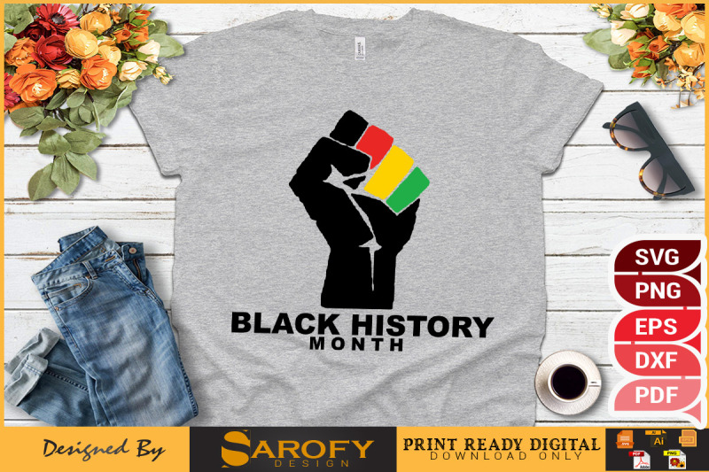 black-history-month-vector-black-hand