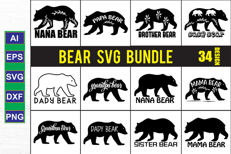 bear-svg-bundle