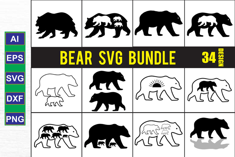 bear-svg-bundle