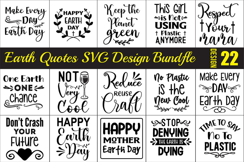 earth-quotes-svg-bundle