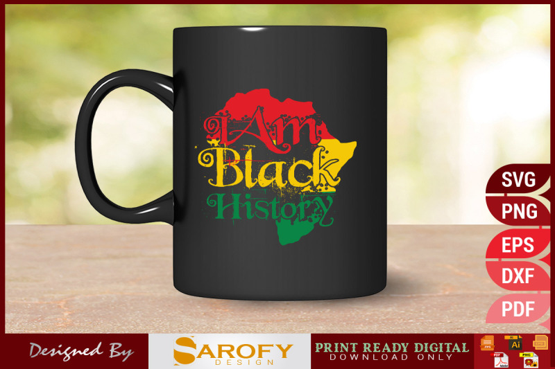 black-history-month-design-svg