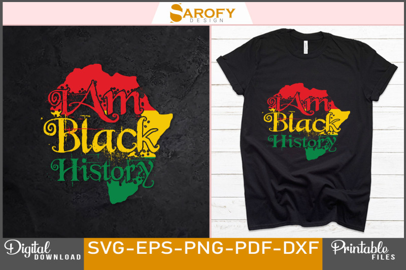 black-history-month-design-svg