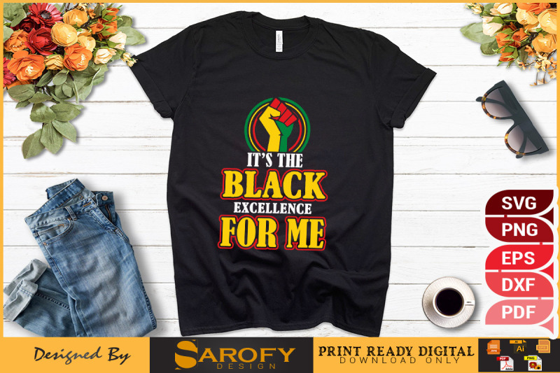 black-history-month-t-shirt-design-svg