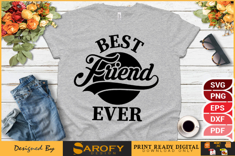 best-friend-ever-friendship-ay-design-svg
