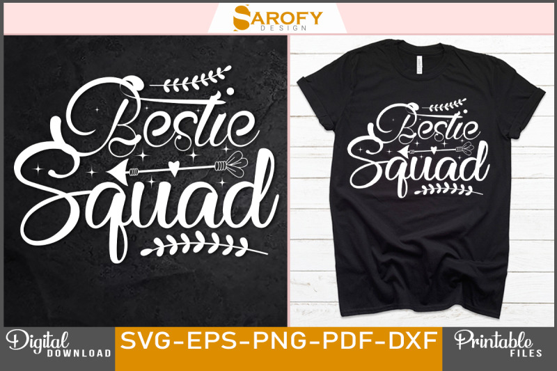 bestie-squad-t-shirt-for-friendship-day
