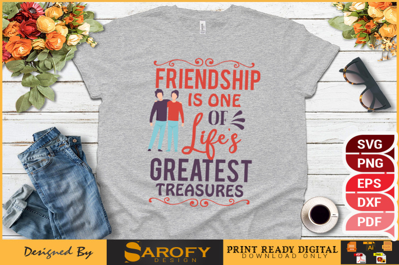 friendship-day-tshirt-design-best-friend