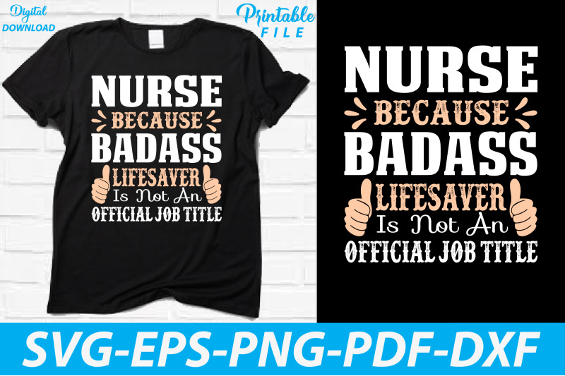 funny-nurse-t-shirt-design-sublimation