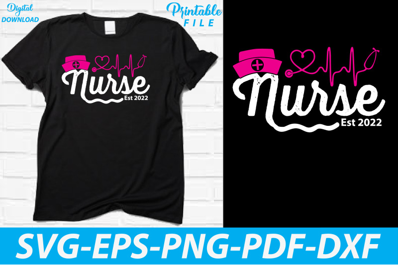 school-nurse-est-2022-t-shirt-design