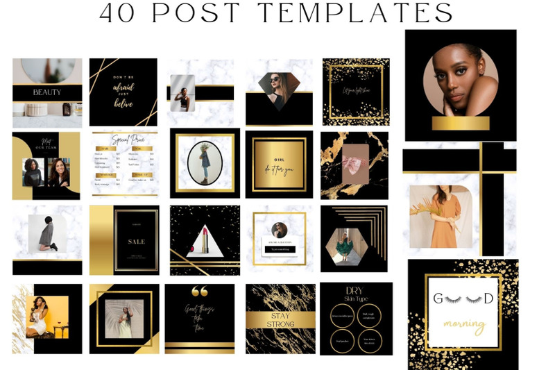 100-black-gold-instagram-templates-black-gold-instagram-post-black