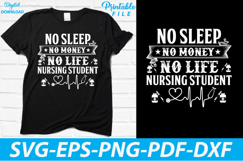 no-sleep-no-money-no-life-nursing-student