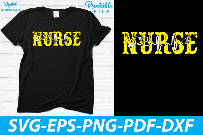 nurse-t-shirt-sublimation-heart-beat-svg