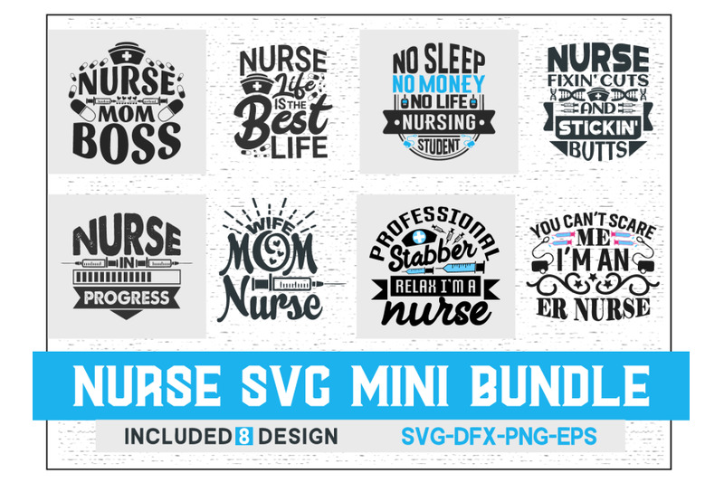 nurse-svg-mini-bundle