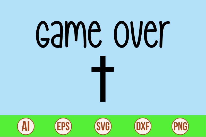 game-over-svg-cut-file