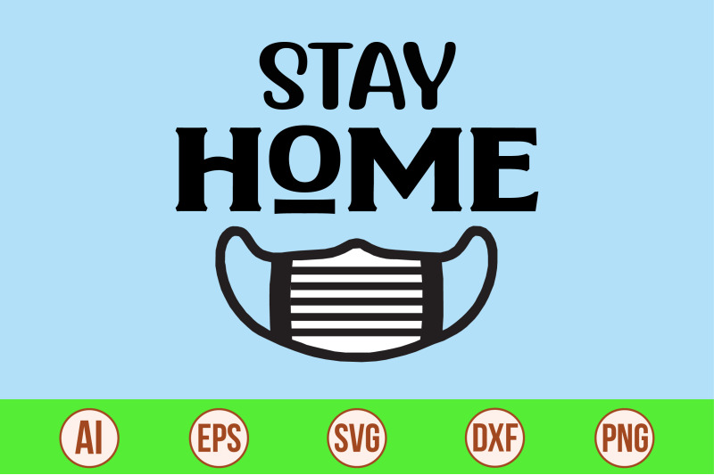 stay-home-svg-cut-file