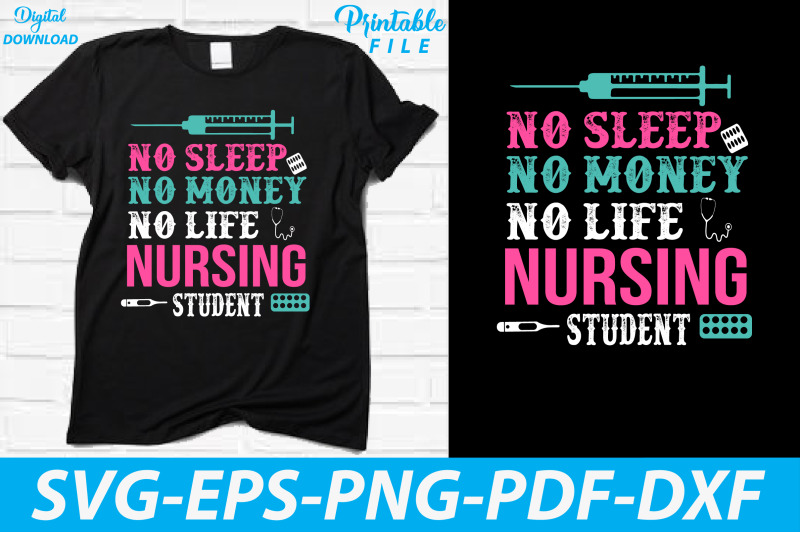 nursing-school-funny-t-shirt-no-sleep