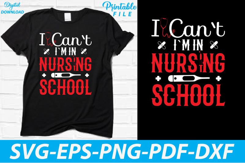 nursing-school-t-shirt-sublimation-svg