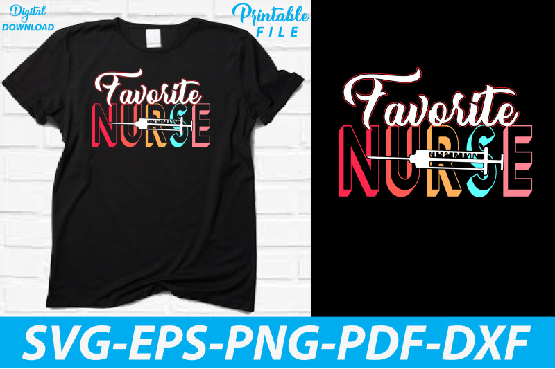 school-nurse-design-favorite-nurse-shirt